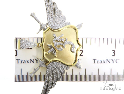 King Wing Diamond Pendant 49772 - Image 5