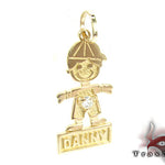 Little Boy Gold Pendant 28019 - Image 2