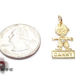 Little Boy Gold Pendant 28019 - Image 4