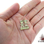 Little Kid Couple Gold Pendant 28021 - Image 5
