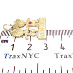 Little Kid Couple Gold Pendant 28021 - Image 6