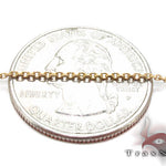 Matt Gold Necklace 28185 - Image 3