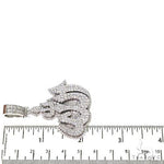Medium Diamond Allah Pendant 67362 - Image 6