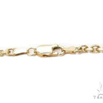 18k Solid Yellow Gold Thin Cable Chain 2.4mm 20 Inches 69672 - Image 4