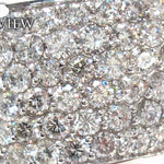 Mens 6 Row Diamond Ring 21418 - Image 3
