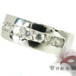 Mens 8 Channel Wedding Band 2616 - Image 1