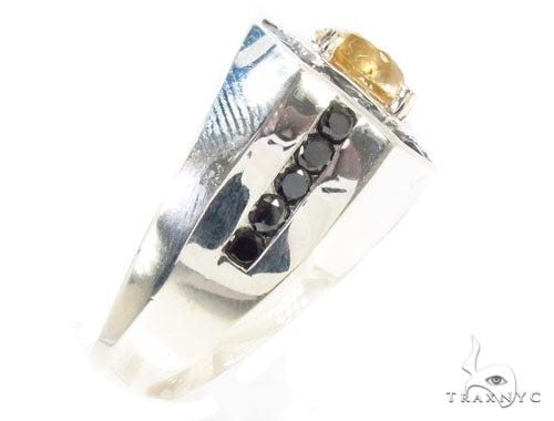 Mens Godfather Citrine Ring 36238 - Image 4