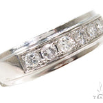 Mens Prong Set Guys Wedding Ring 2642 - Image 1