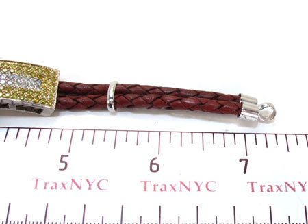 Mens Two Color Diamond Bracelet 21022 - Image 8