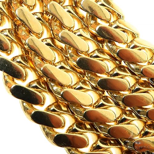 Miami Cuban Chain 14k Yellow Gold 28 Inches 6mm  69896 - Image 4