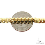 Miami Cuban Chain 14k Yellow Gold 28 Inches 6mm  69896 - Image 6