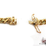 Miami Cuban Chain 14k Yellow Gold 28 Inches 22mm   63168 - Image 4