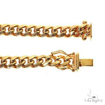 Miami Cuban Chain Hollow 14K Yellow Gold 20 Inches 5.5mm 68418 - Image 6