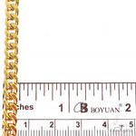 Miami Cuban Chain Hollow 14K Yellow Gold 20 Inches 5.5mm 68418 - Image 7
