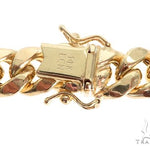 Miami Cuban Chain Hollow 14k Yellow Gold 24 Inches 9.5mm 65169 - Image 6