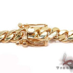 14k Yellow Gold Solid Miami Cuban  Link Chain 30 Inches 7mm   67411 - Image 4