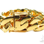 Miami Cuban Gold Bracelet 41127 - Image 2