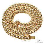 Miami Cuban Hollow 14k Yellow Gold 24 Inches 7.5mm 64813 - Image 3