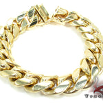 Miami Cuban Link Bracelet 7.5 Inches 11mm   32525 - Image 1