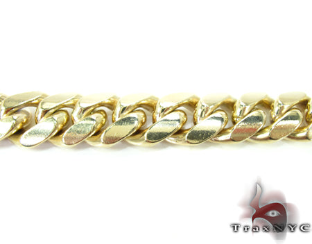 Miami Cuban Link Bracelet 7.5 Inches 11mm   32525 - Image 2