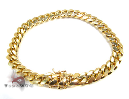 Miami Cuban Link Bracelet 8.5 Inches 9mm   32538 - Image 3
