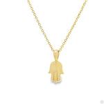 Micro Hamsa Necklace 70727 - Image 3
