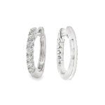 Mini Diamond Huggie Hoops 70705 - Image 3
