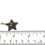 Mini Mario Star Black Diamond Pendant Set 68541 - Image 6