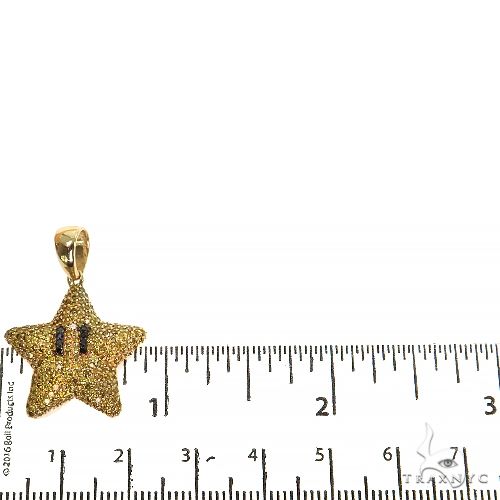 Mini Mario Star Yellow Diamond Pendant Set 68538 - Image 5