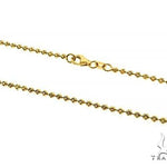 Moon Cut 10K Yellow Gold Chain 22 Inches 2mm   67120 - Image 2