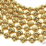 Moon Cut 10K Yellow Gold Chain 22 Inches 2mm   67120 - Image 4