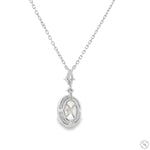 Oval Diamond Necklace 70754 - Image 5
