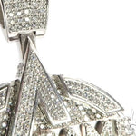 Pave Diamond Custom Made Gas Game Pendant 64003 - Image 4
