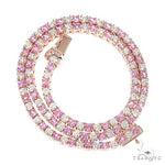 Pink Sapphire And Diamond Baby Choker 66853 - Image 1