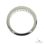 Platinum 3 Row Diamond Ring 67208 - Image 5