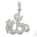 Platinum Diamond Allah Pendant 67550 - Image 3