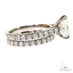 Princess Cut Diamond Engagement Ring Set 68836 - Image 4