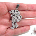 Prong Diamond Custom Pendant 32901 - Image 7