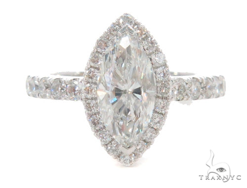 Prong Diamond Engagement Ring 43566 - Image 2