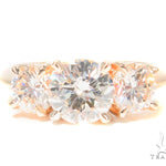 Prong Diamond Engagement Ring 44608 - Image 2