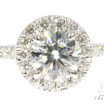 Prong Diamond Engagement Ring 45104 - Image 2