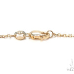 Prong Diamond Flower Necklace  35256 - Image 7