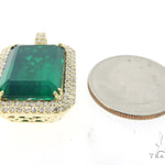 Prong Diamond Green Fancy Pendant 49018 - Image 6