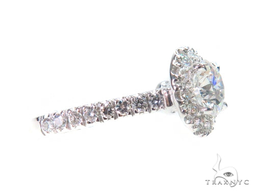 Prong Diamond Halo Engagement Ring 44599 - Image 4