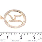 Prong Diamond Initial Letter K Pendant 64821 - Image 5