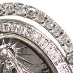 Prong Diamond Jesus Pendant 49506 - Image 3