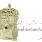 Prong Diamond Jesus Pendant 56409 - Image 6