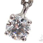 Prong Diamond Necklace 43164 - Image 2
