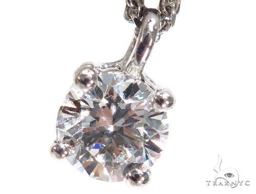 Prong Diamond Necklace 43164 - Image 2