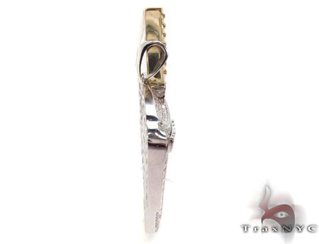 Prong Diamond Pyrex Custom Pendant 33878 - Image 5